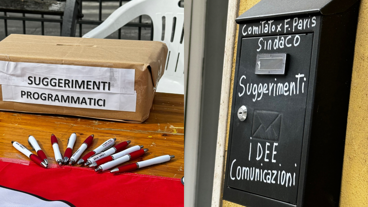 La scatola dei suggerimenti, entrambe le liste a caccia di idee