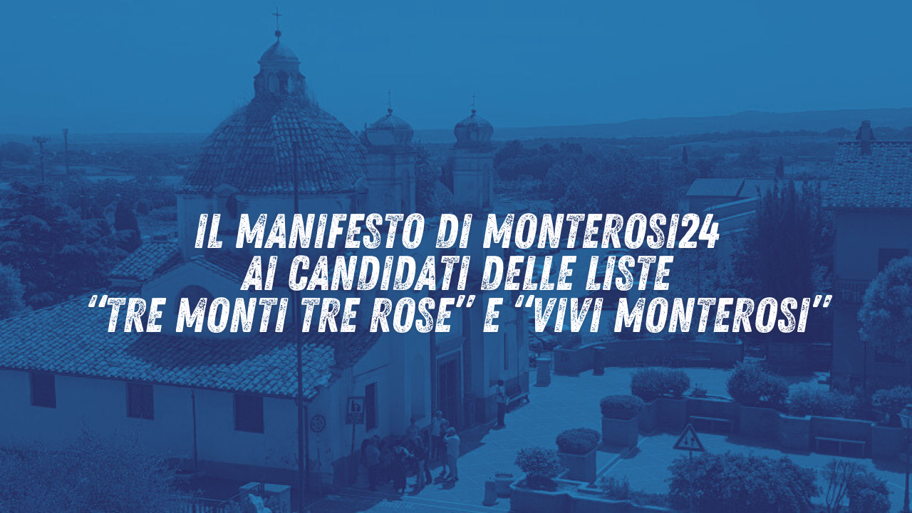 Elezioni, il manifesto di Monterosi24 ai candidati
