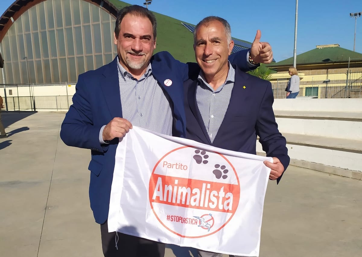 Il Partito Animalista e Stoplastica appoggiano il candidato Vittorio Totonelli