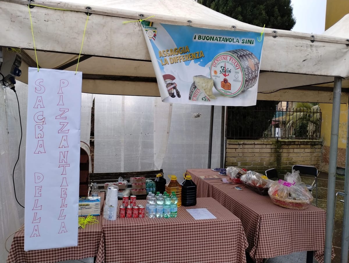 Al via la Sagra della Pizzantiella: gusto e tradizione in piazza Garibaldi