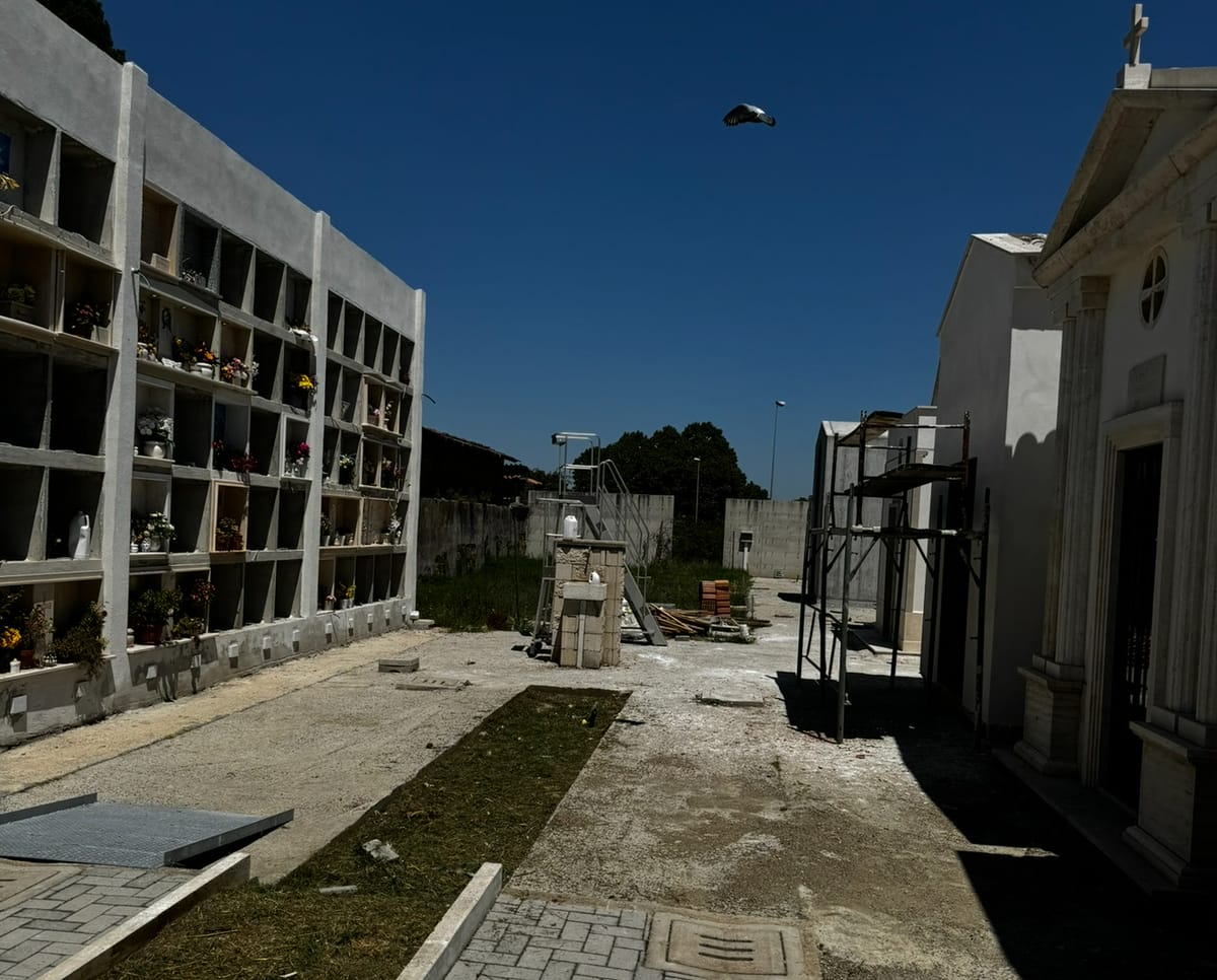 Cimitero chiuso l’8 luglio per lavori straordinari