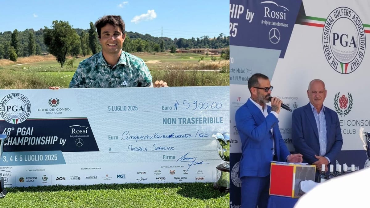 Terre dei Consoli Golf Club, il 48° PGAI Championship a Saracino