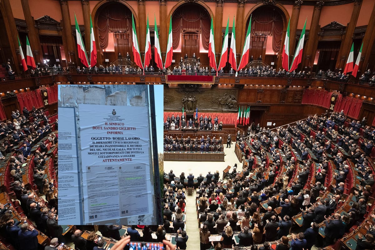 Borse lavoro: l’inchiesta approda in Parlamento, interrogazione contro l’operato del Sindaco