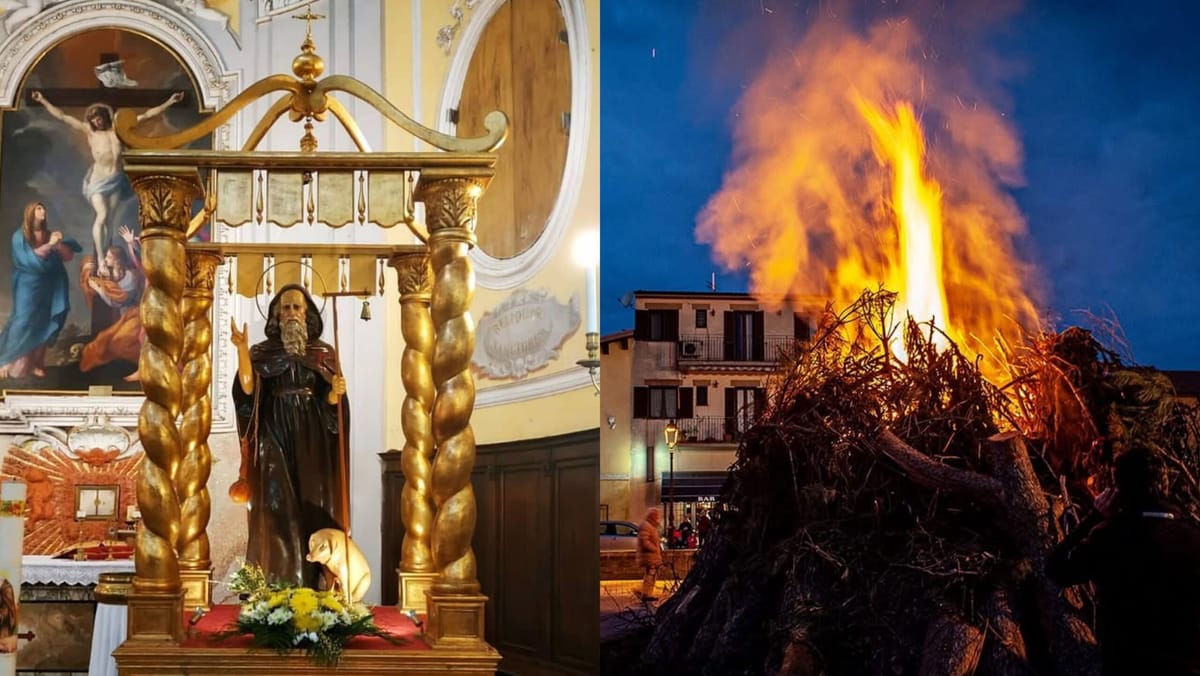 Polemiche su Sant’Antonio Abate: processione e botti, ma il resto salta