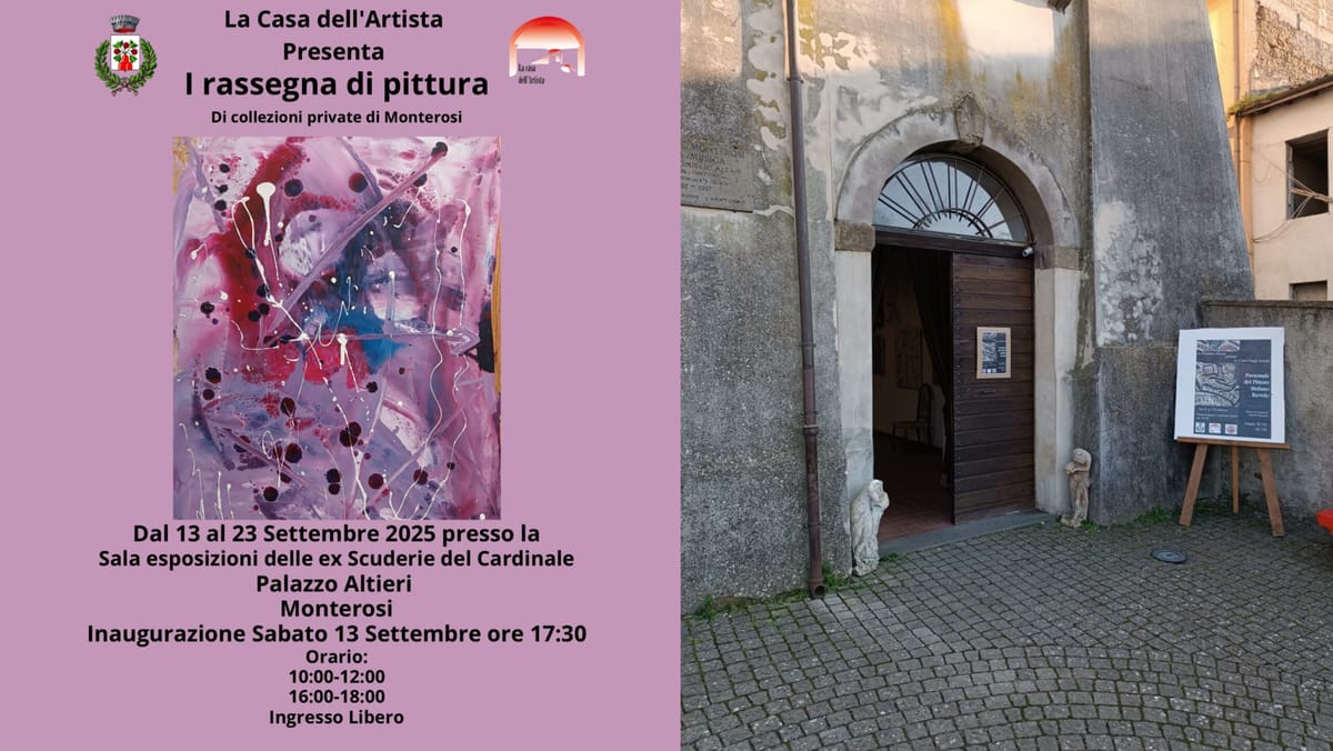 Riparte l’attività artistica della Casa dell’Artista con una nuova mostra