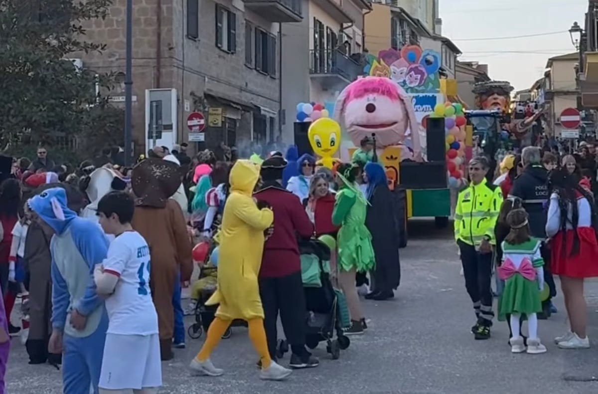Carnevale, oggi la prima sfilata: alle 15 dal piazzale La Marmora la festa torna a essere di Monterosi