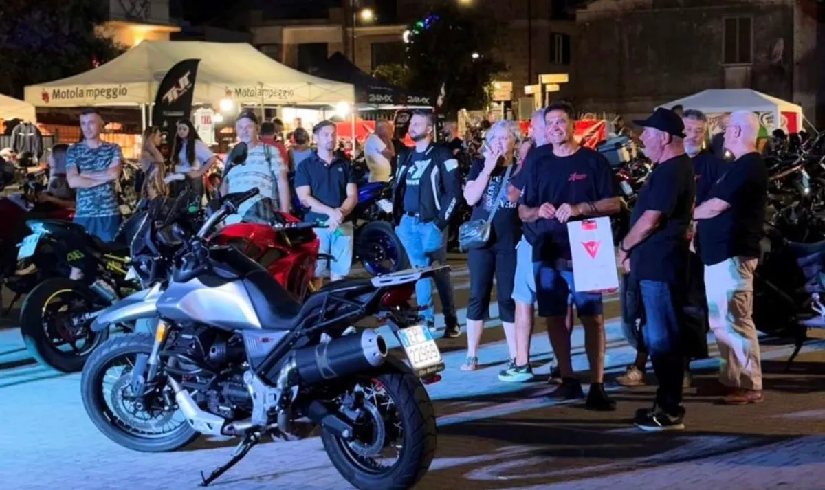 Successo per il primo motoraduno TBM: oltre cento moto in paese