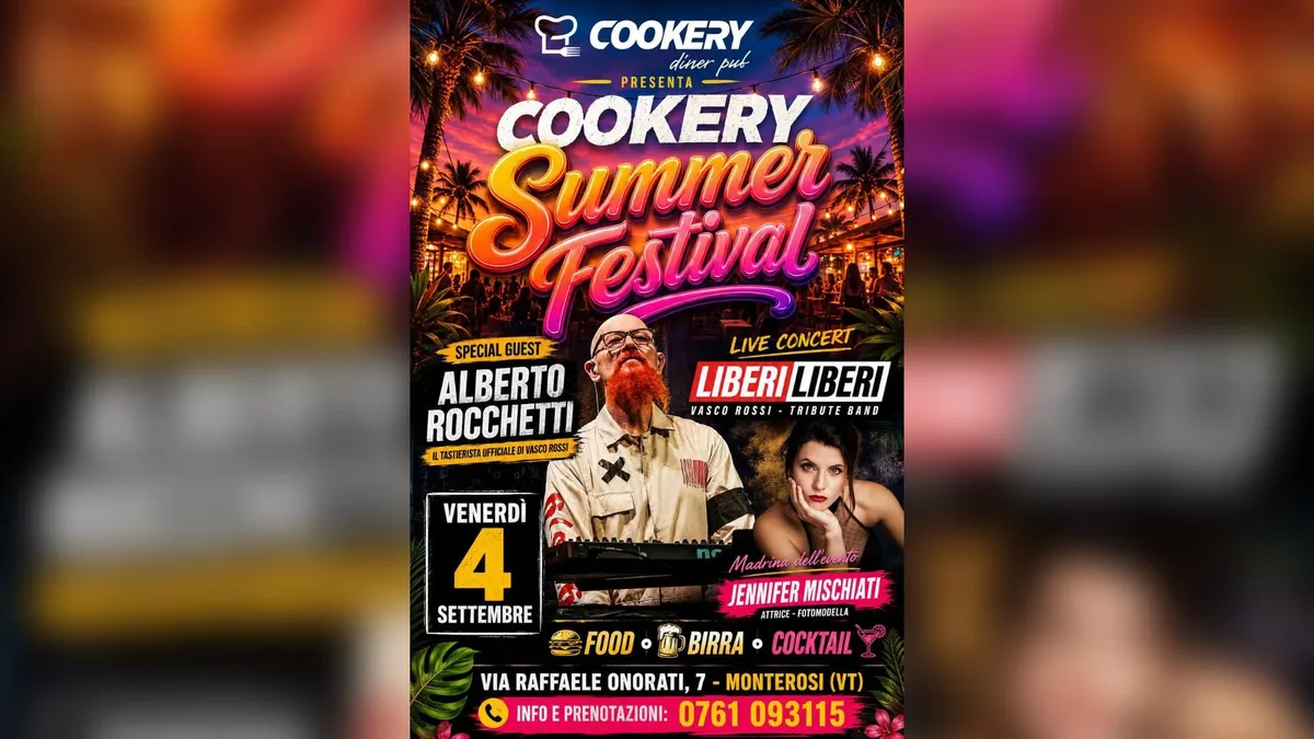 Cookery Summer Festival alla Conad, musica e spettacolo il 4 settembre