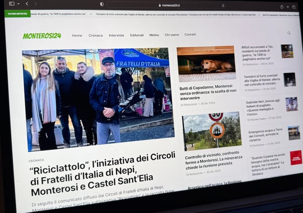 Nuovo anno e un sito rinnovato: Monterosi24 guarda al futuro