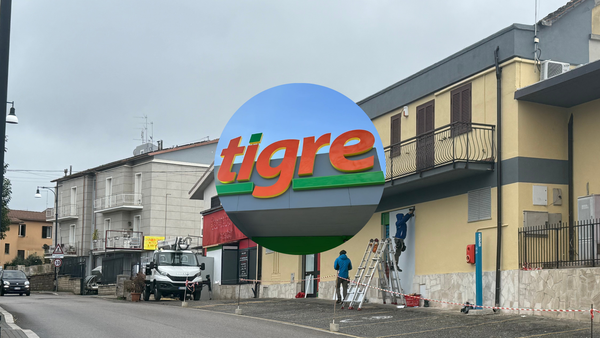 Tigre al posto di Carrefour: in corso i lavori in Via Strada Nuova