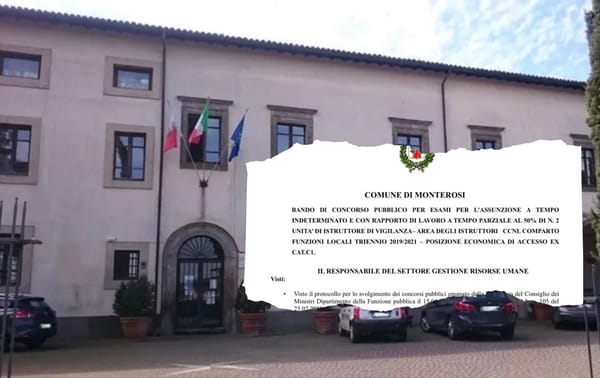 Al via il concorso per due vigili urbani a Monterosi. Ma sul sito comunale non c’è traccia