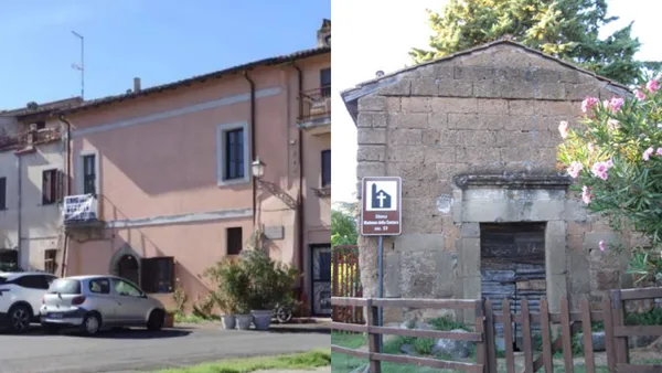 In vendita un pezzo di storia di Monterosi: insieme al palazzo anche la chiesetta della Madonna della Centura, del XV secolo