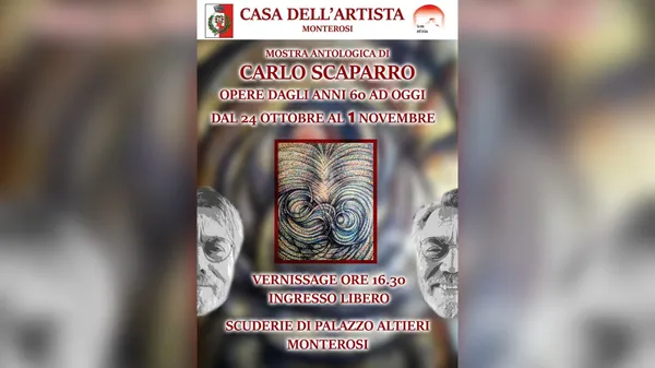 Alla Casa dell’Artista la mostra antologica di Carlo Scaparro